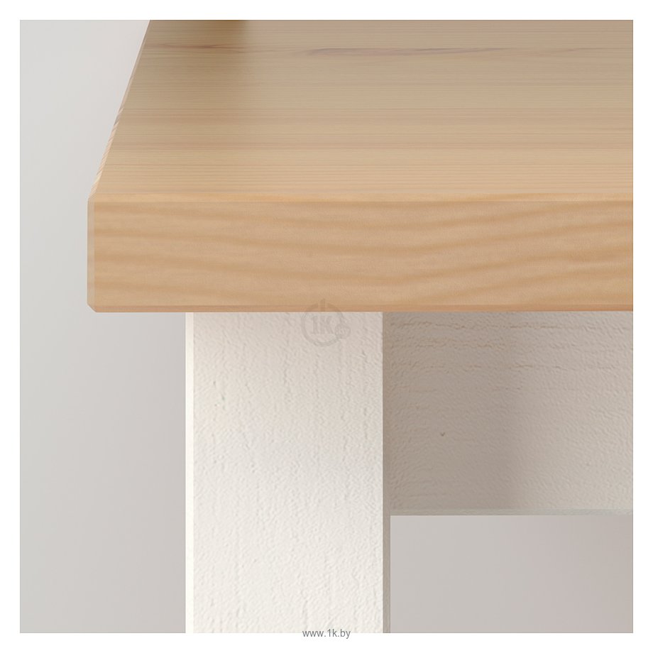 Фотографии Ikea Хемнэс (белая морилка/светло-коричневый) 904.134.97