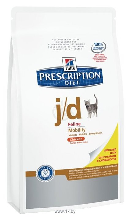 Фотографии Hill's Prescription Diet J/D Feline Original dry (2 кг)