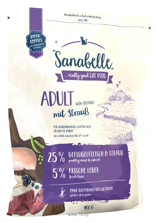 Фотографии Sanabelle (0.4 кг) Sanabelle Adult Ostrich