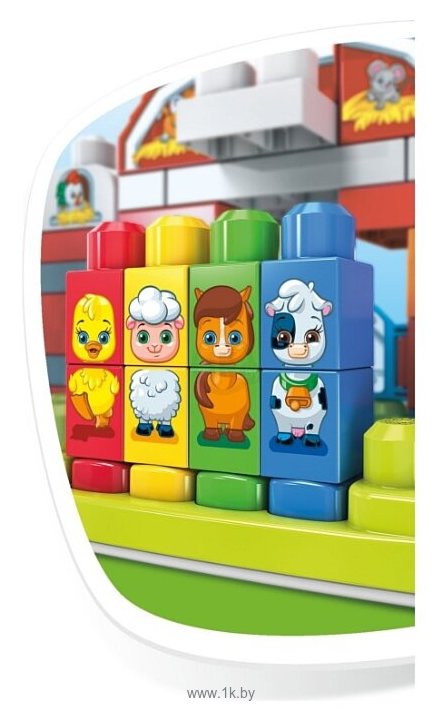 Фотографии Mega Bloks First Builders GCT50 Музыкальная ферма