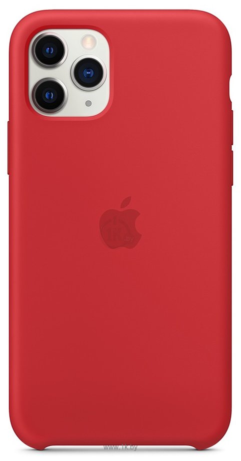 Фотографии Apple Silicone Case для iPhone 11 Pro Max (красный)