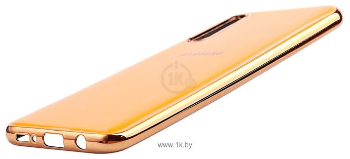 Фотографии EXPERTS Plating Tpu для Samsung Galaxy A50/A30s (оранжевый)