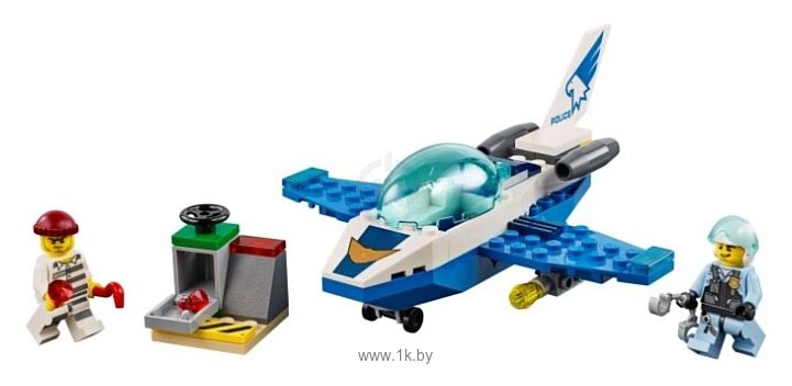 Фотографии LEGO City 60206 Патрульный самолёт