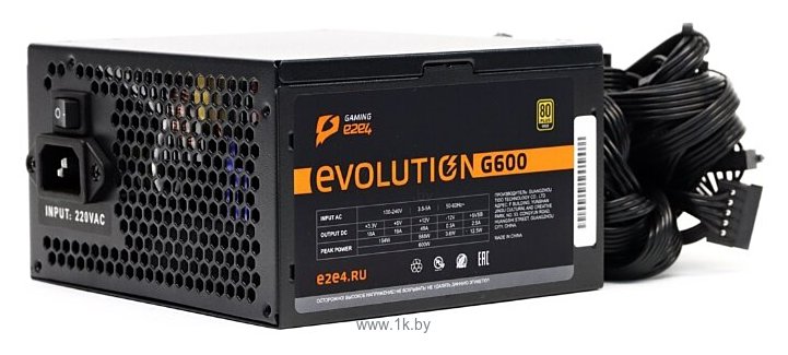 Фотографии e2e4 Gaming Evolution G600 600W