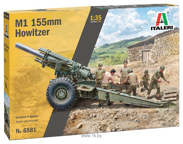 Фотографии Italeri 6581 M1 155Mm Howitzer