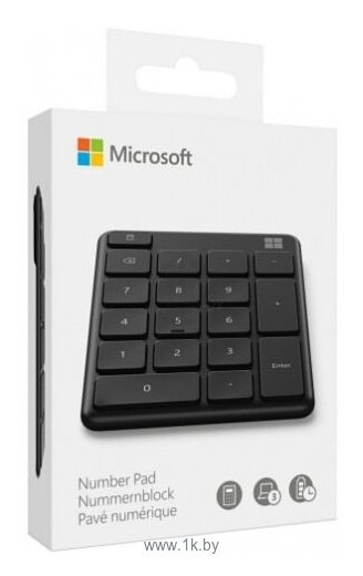 Фотографии Microsoft Number Pad black Bluetooth