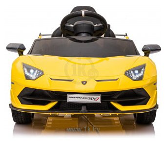 Фотографии RiverToys Lamborghini Aventador SVJ A333MP (желтый)