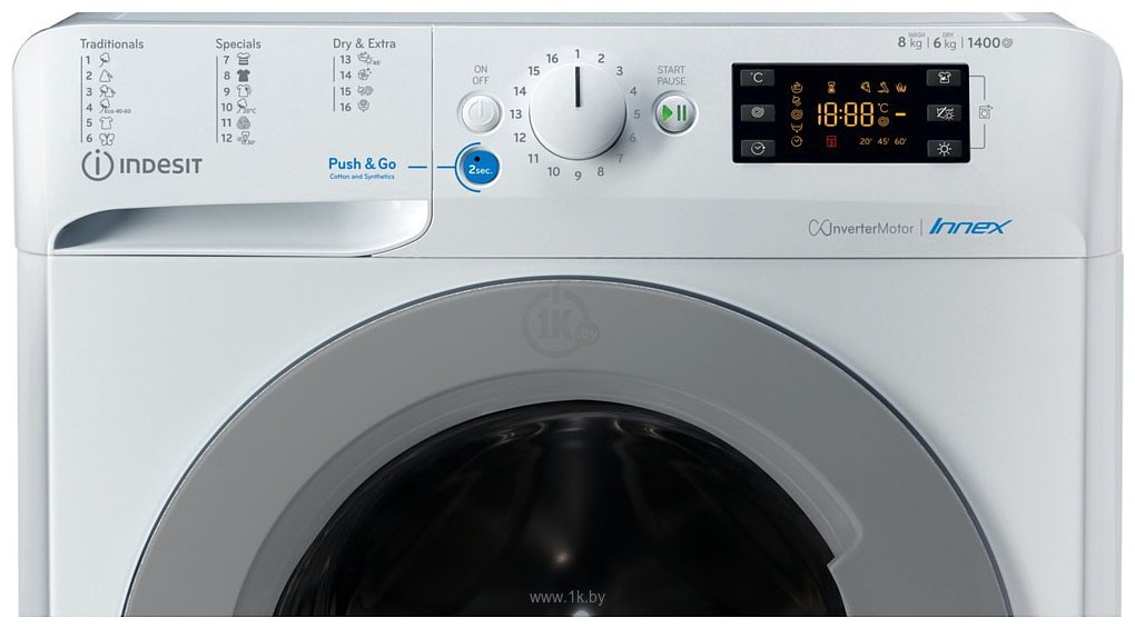 Фотографии Indesit BDE 861483X WS EU N