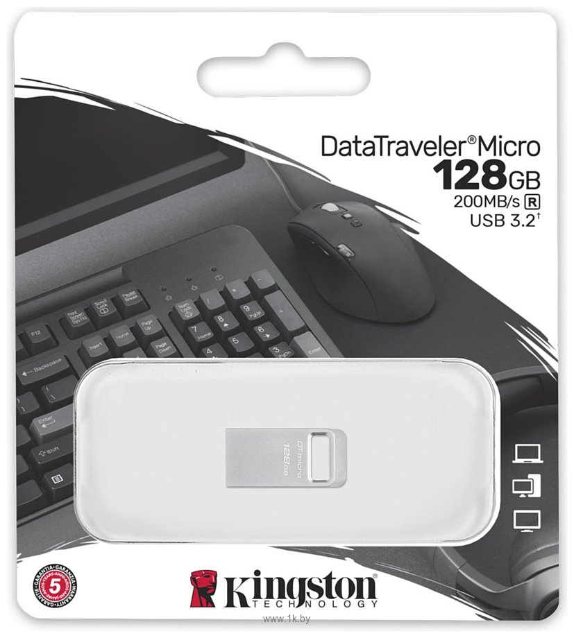 Фотографии Kingston DataTraveler Micro USB 3.2 Gen 1 128GB