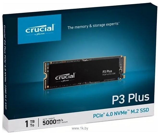 Фотографии Crucial P3 Plus 1TB CT1000P3PSSD8