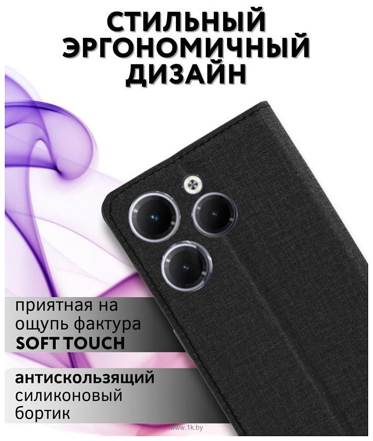 Фотографии Bingo Book для INFINIX Hot 40/Hot 40 Pro (черный)