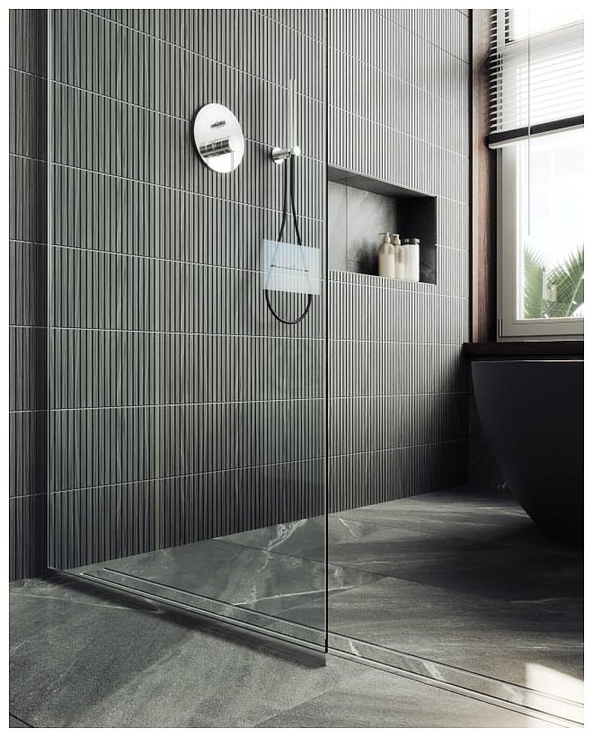Фотографии MaybahGlass 195x89 MGD-689-5у (прозрачное стекло/хром матовый)