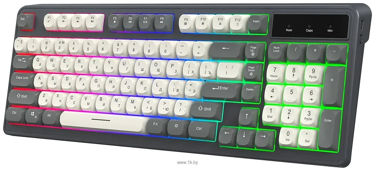 Фотографии Оклик 731G gray/white