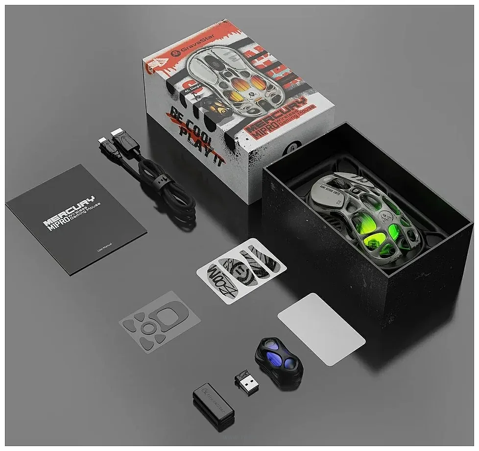 Фотографии Gravastar Mercury M1 Pro Battle Worn Edition Silver Mist