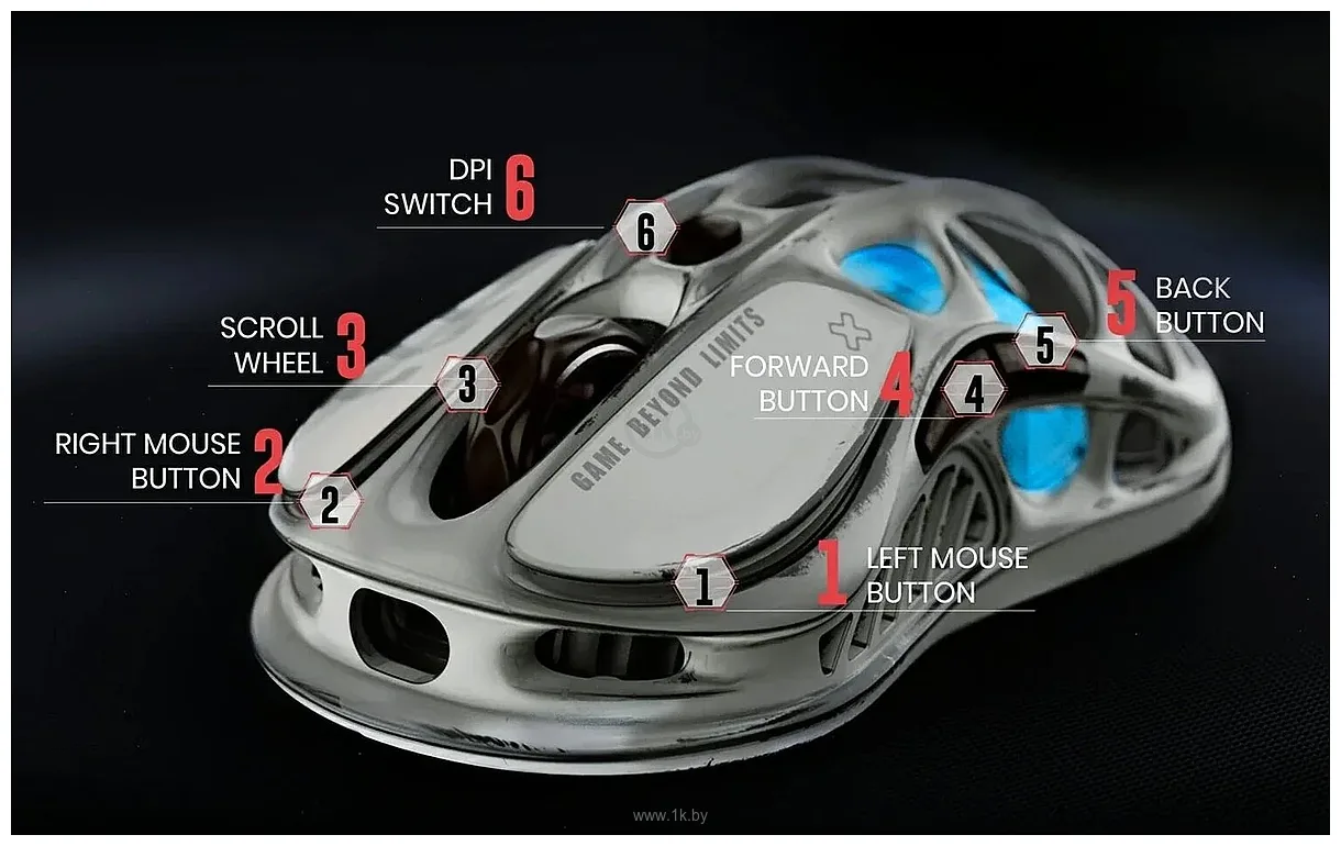 Фотографии Gravastar Mercury M1 Pro Battle Worn Edition Silver Mist