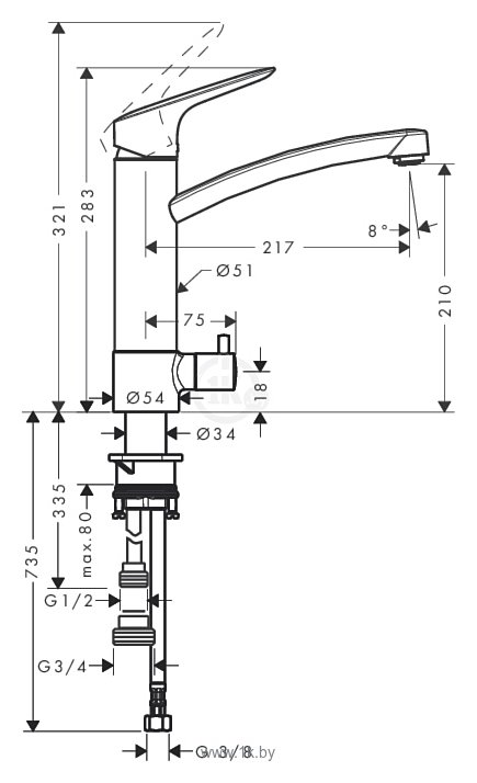 Фотографии Hansgrohe Logis 71834000