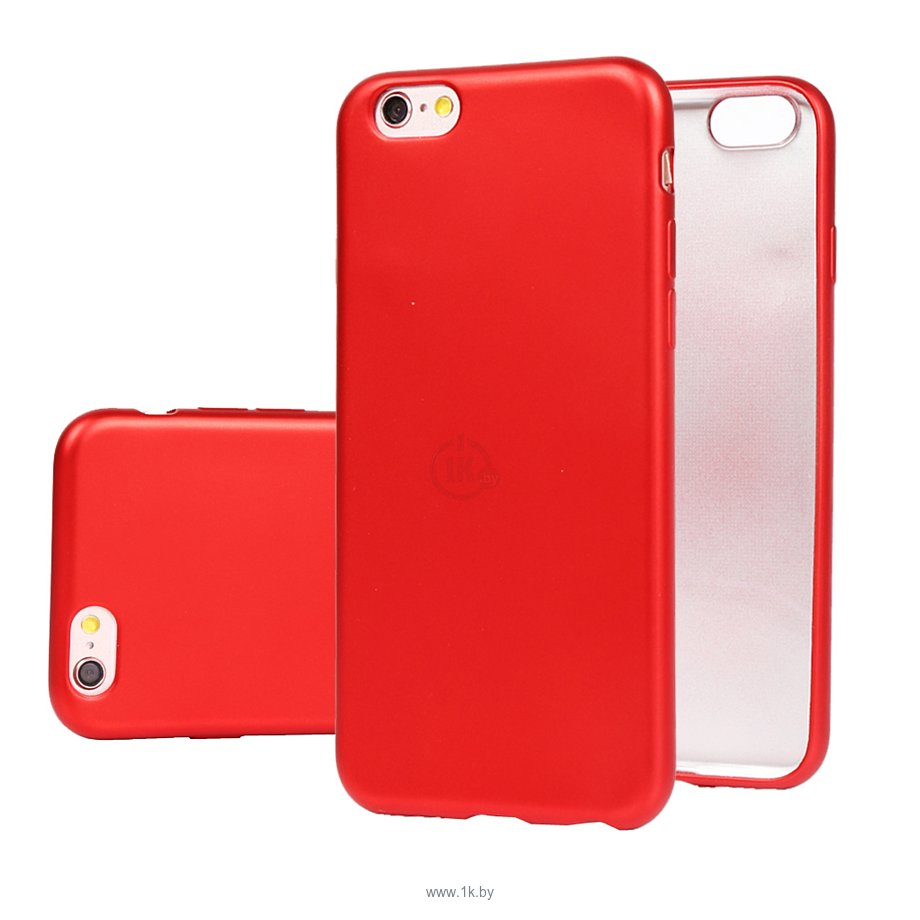 Фотографии Case Deep Matte для Apple iPhone 6/6S (красный)