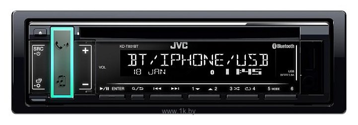 Фотографии JVC KD-T801BT