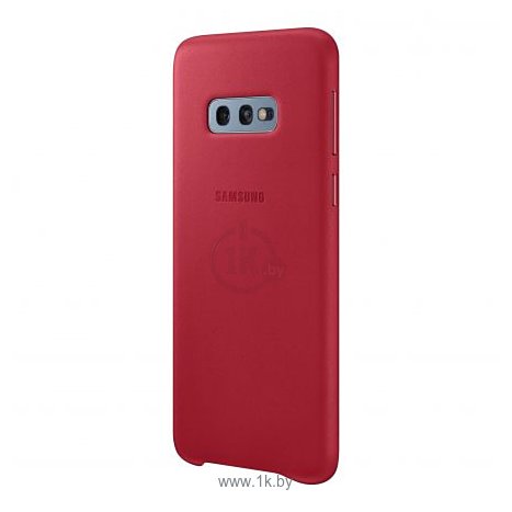 Фотографии Samsung Leather Cover для Samsung Galaxy S10e (красный)