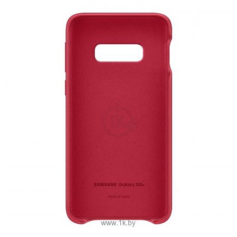 Фотографии Samsung Leather Cover для Samsung Galaxy S10e (красный)