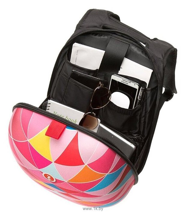 Фотографии ZIPIT Shell Backpack Pink Tri