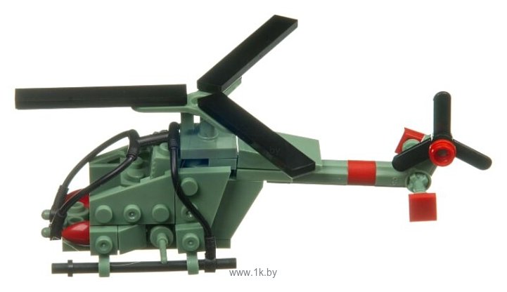 Фотографии BONDIBON Военный десант ВВ3673 Вертолет 3 в 1