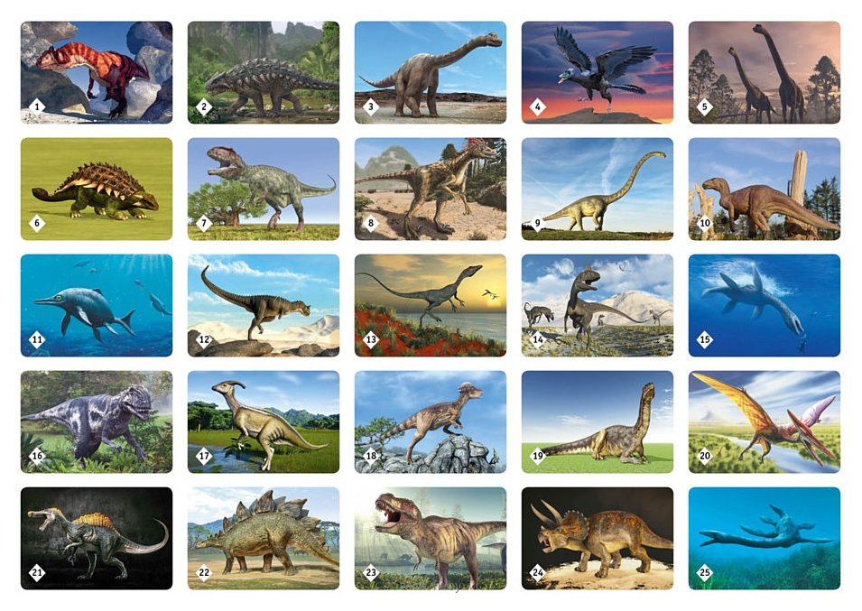 Фотографии Нескучные игры Мемо - Мир динозавров