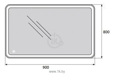 Фотографии BelBagno  SPC-MAR-900-800-LED-TCH