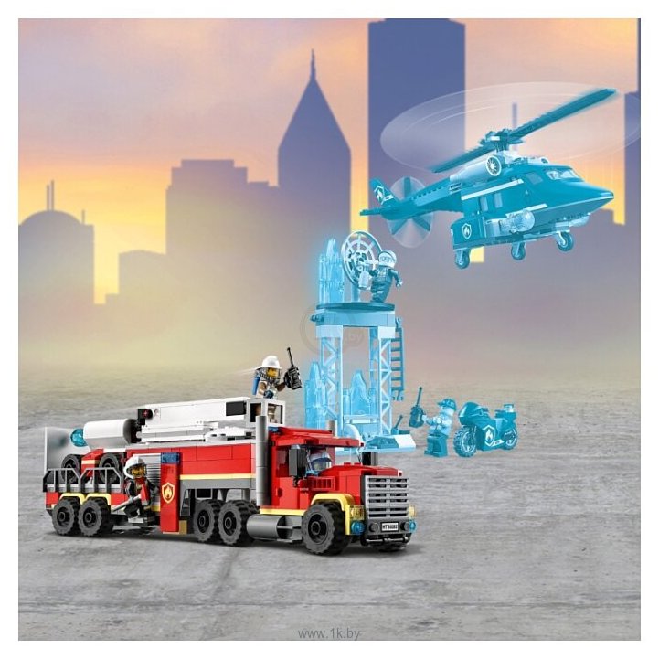 Фотографии LEGO City 60282 Команда пожарных