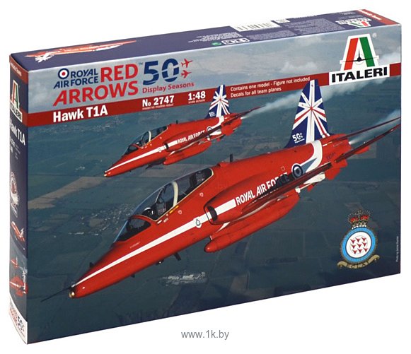 Фотографии Italeri 2747 Hawk T1A Red Arrows 50 Display Seasons