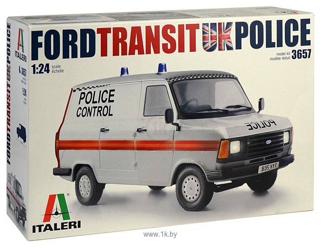 Фотографии Italeri 3657 Ford Transit Uk Police