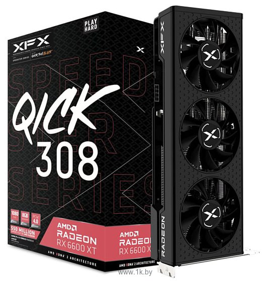 Фотографии XFX Speedster QICK 308 Radeon RX 6600 XT 8GB GDDR6