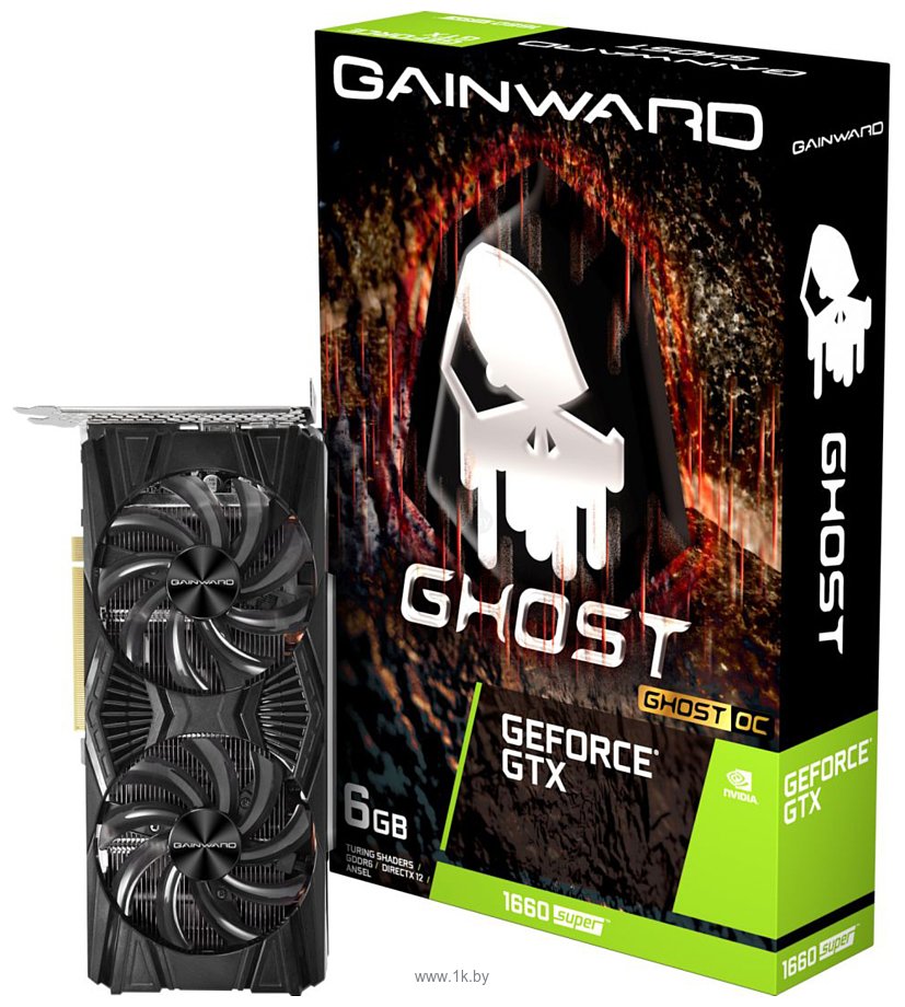 Фотографии Gainward GeForce GTX 1660 Super Ghost OC 6GB GDDR6 (NE6166SS18J9-1160X-1)