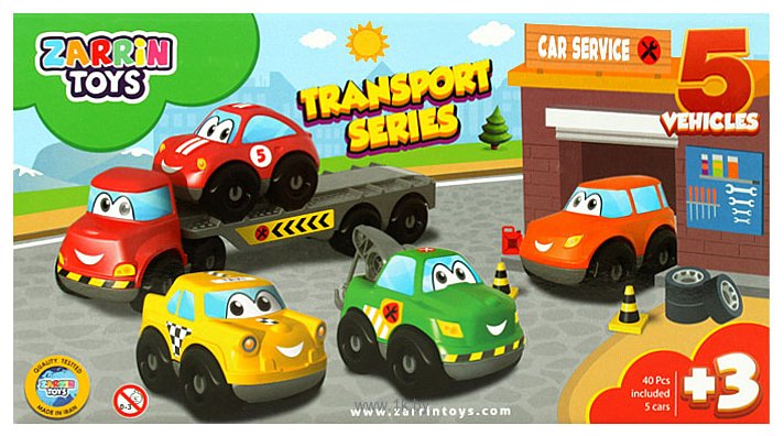 Фотографии Zarrin Toys Transport Series 039145 (5 шт)