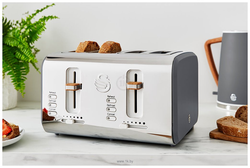 Фотографии Swan Nordic Style Toaster ST14620GRYN