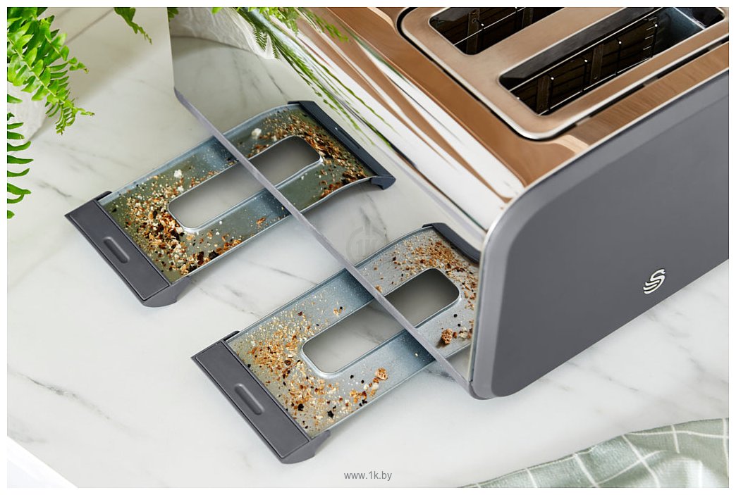 Фотографии Swan Nordic Style Toaster ST14620GRYN