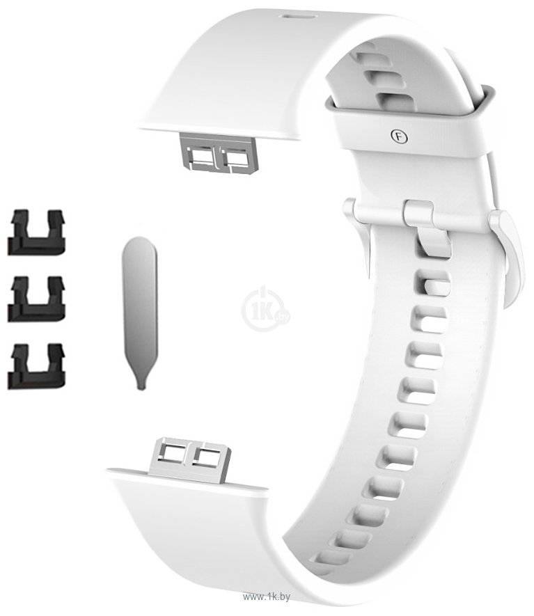 Фотографии Rumi силиконовый для Huawei Watch FIT, Watch FIT Elegant (белый)