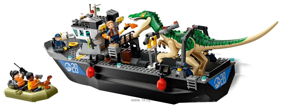 Фотографии LEGO Jurassic World 76942 Побег барионикса на катере