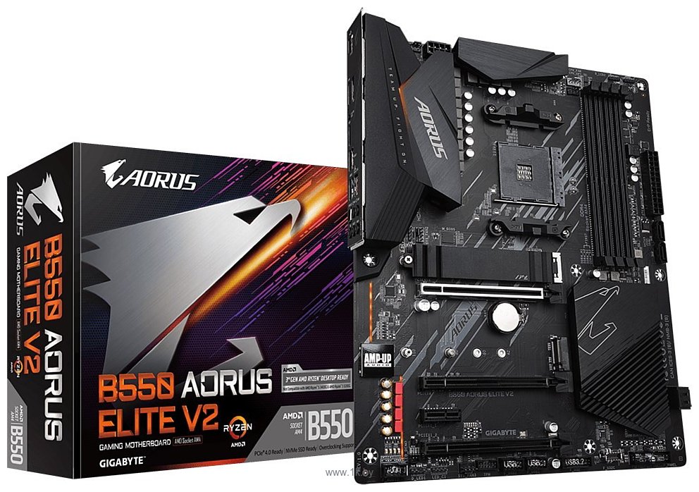 Фотографии GIGABYTE B550 AORUS Elite V2 (rev. 1.2)