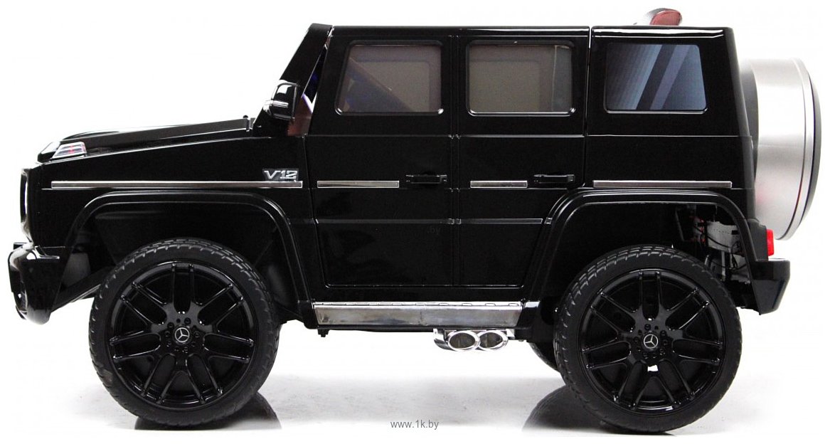 Фотографии RiverToys Mercedes-Benz G65 E111EE (черный глянец)