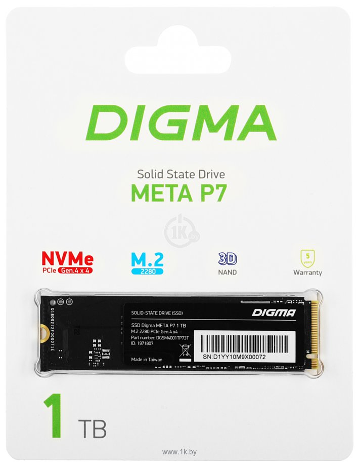 Фотографии Digma Meta P7 1TB DGSM4001TP73T