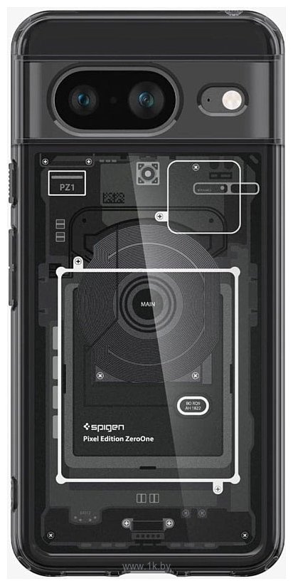 Фотографии Spigen Ultra Hybrid Zero One для Google Pixel 8 ACS06279 (разноцветный)