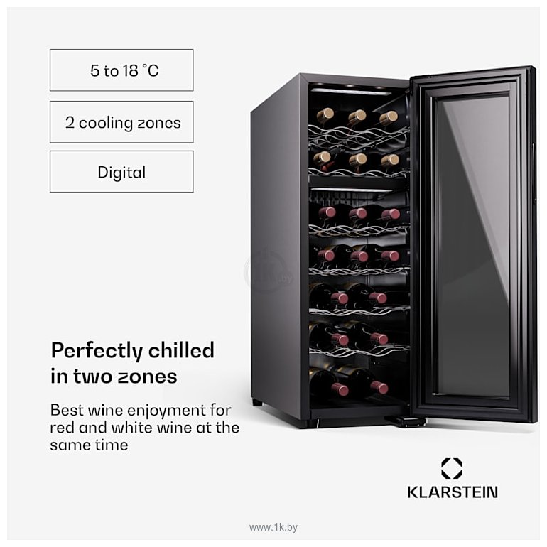 Фотографии Klarstein Shiraz 18 Duo (черный)