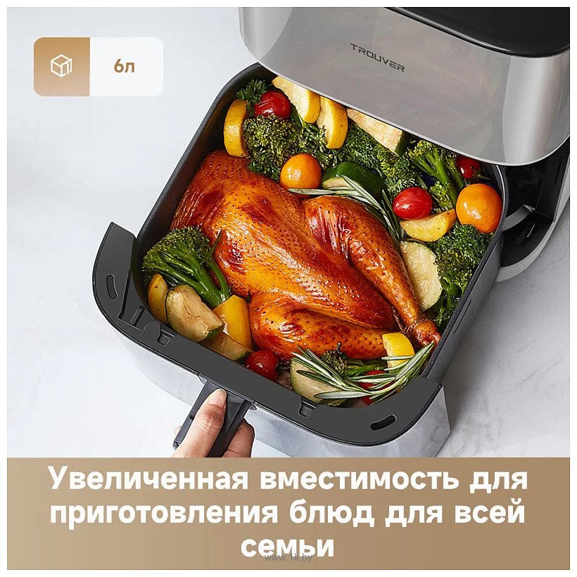 Фотографии Dreame Trouver Air Fryer FD10 Pro VFF12A (белый)