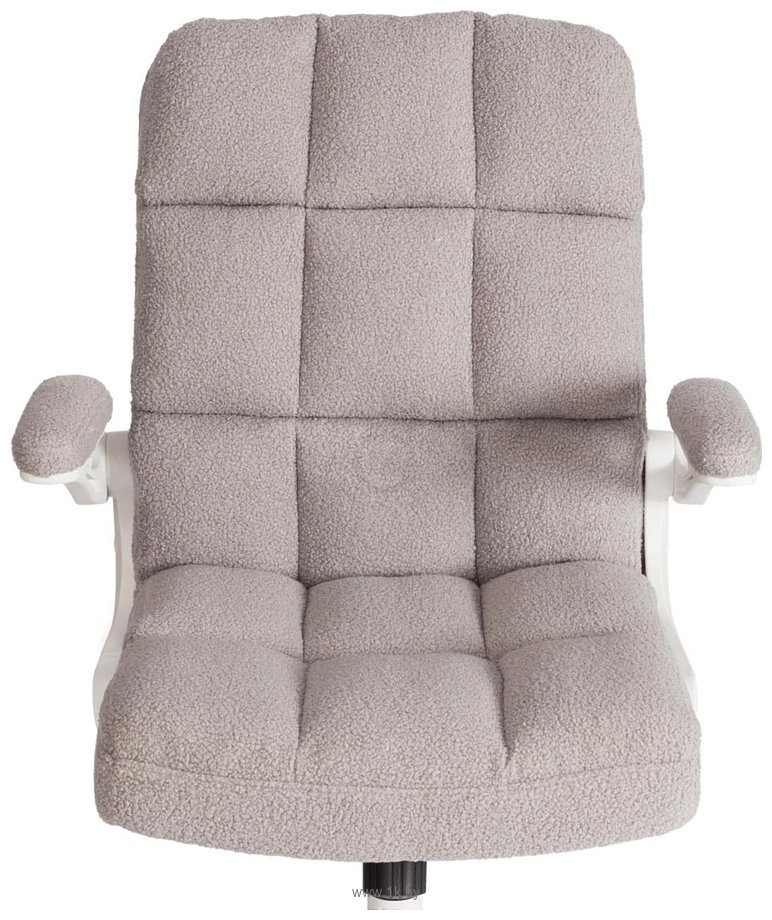 Фотографии TetChair Lugano Wh (ткань teddy, светло-серый) Фотографии TetChair Lugano Wh (ткань teddy, светло-серый)