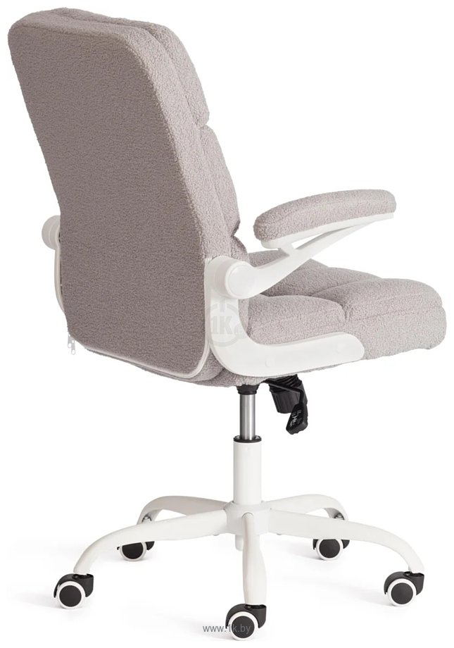 Фотографии TetChair Lugano Wh (ткань teddy, светло-серый) Фотографии TetChair Lugano Wh (ткань teddy, светло-серый)
