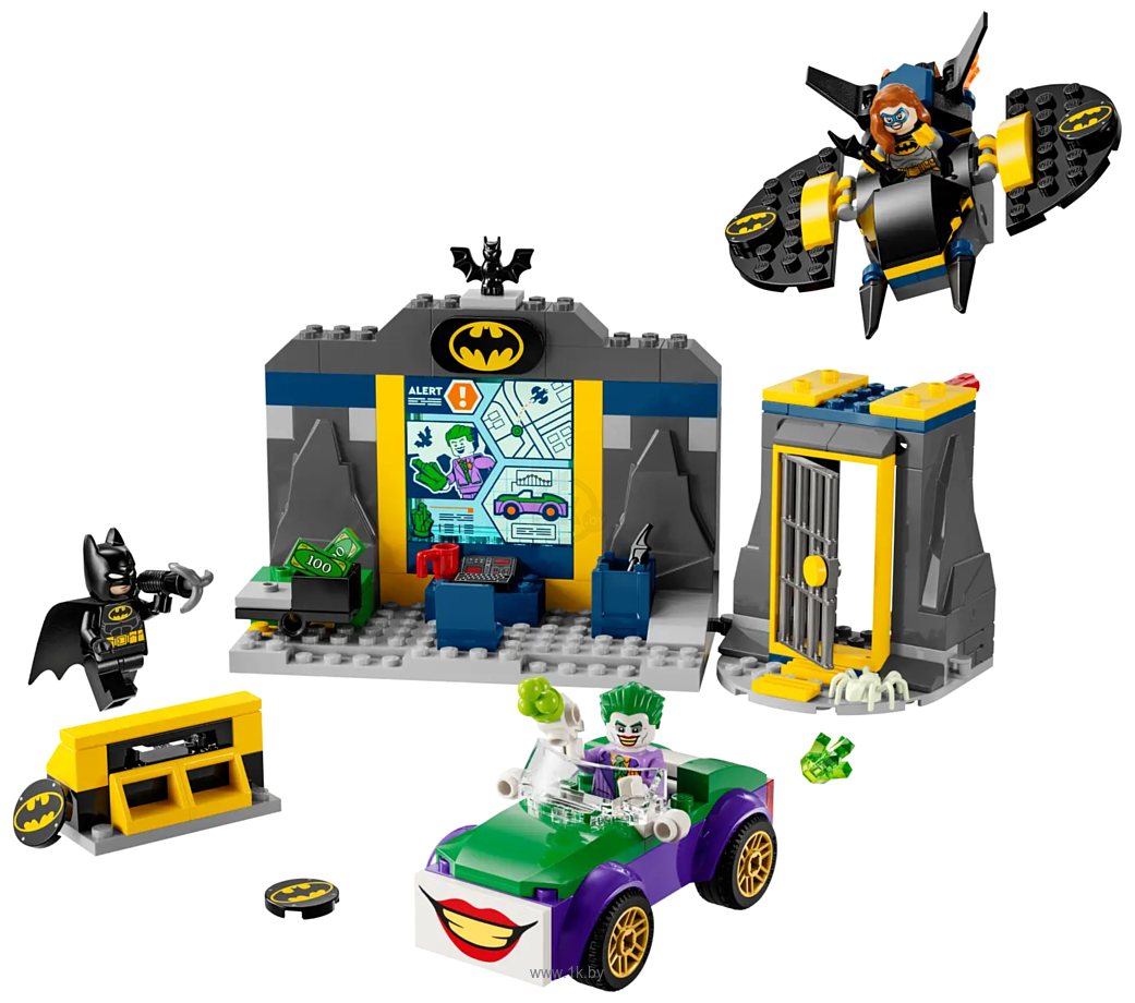 Фотографии LEGO Batman 76272 Бэтмен, Бэтгерл и Джокер в Бэтпещере