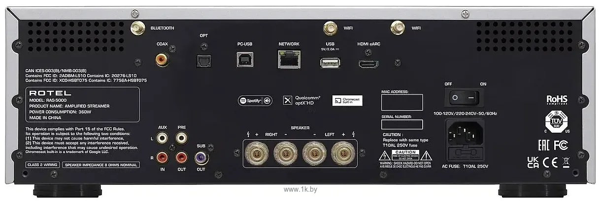 Фотографии Rotel RAS-5000 Фотографии Rotel RAS-5000