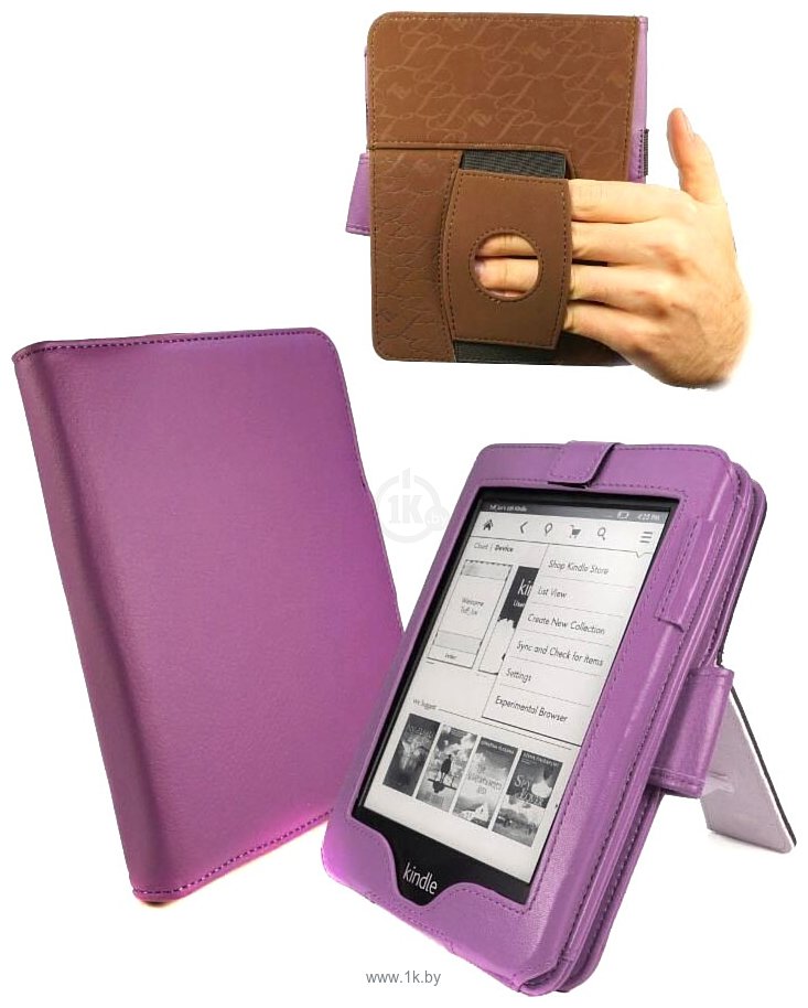 Фотографии Tuff-Luv Kindle Touch/Paperwhite Embrace Plus Purple (I4_20)