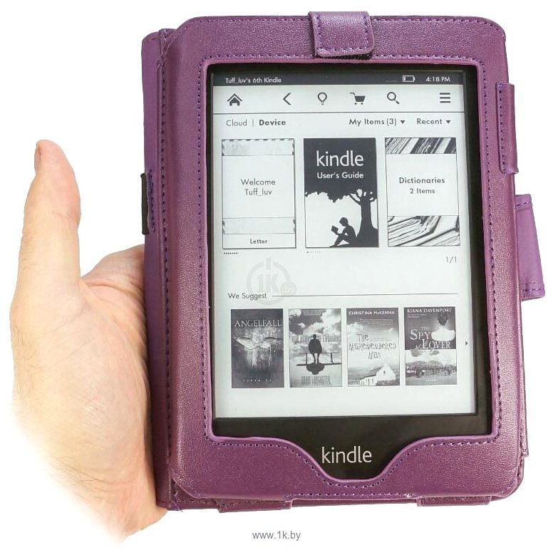 Фотографии Tuff-Luv Kindle Touch/Paperwhite Embrace Plus Purple (I4_20)